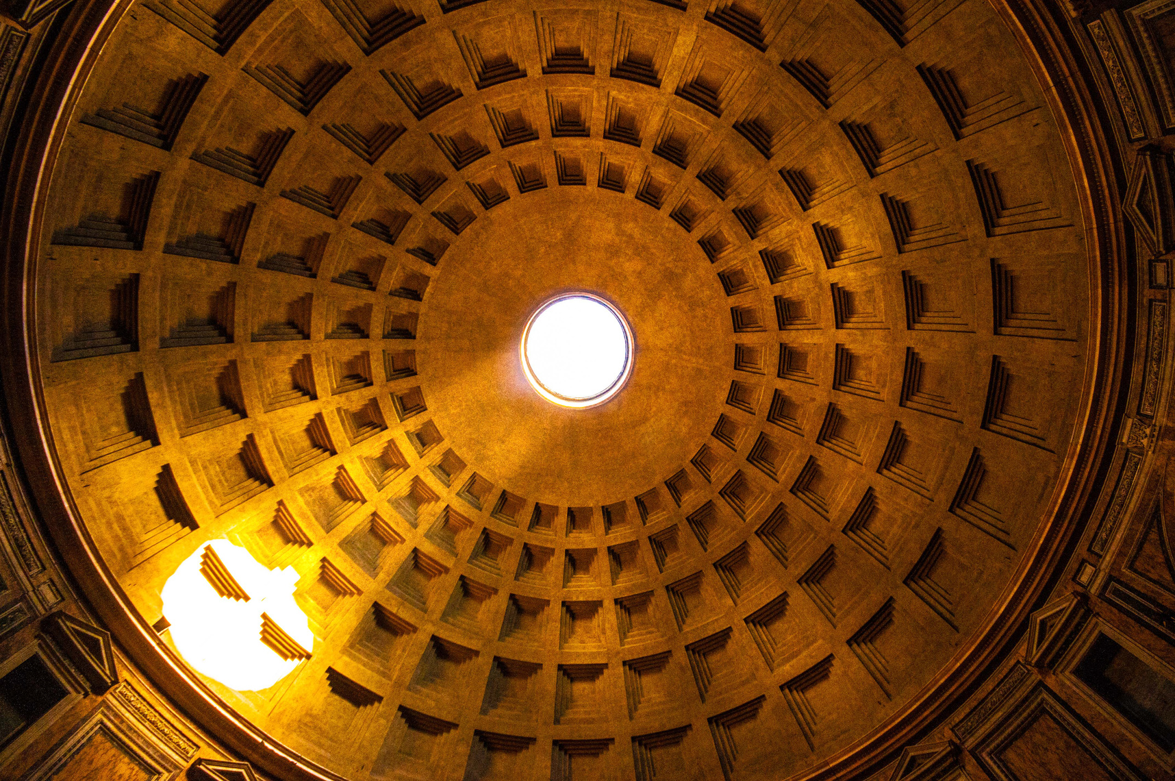 Pantheon Ceiling in Rome