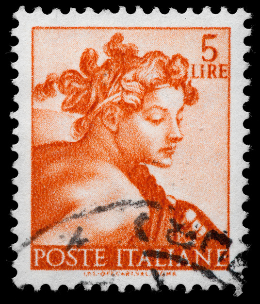 Michelangelo Sistine Chapel Postage Stamp